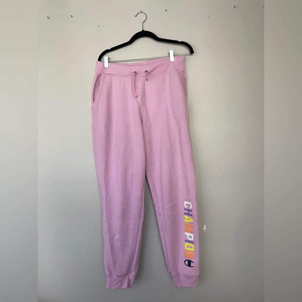 Pink Champion Sweatpants